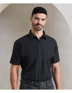 P-PR209-Chemise à manches courtes en popeline Supreme Homme 2